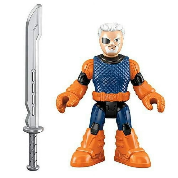 Imaginext DC Super Friends Series 1 Mini Figure 2.5 Inch Style: Deathstroke Unmasked Slade Wilson