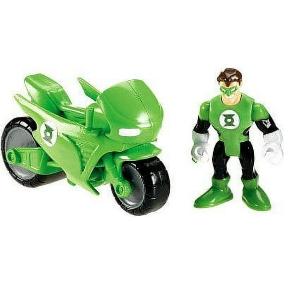 Imaginext Exclusive DC Super Friends Gotham City Collection Green Lantern Cycle