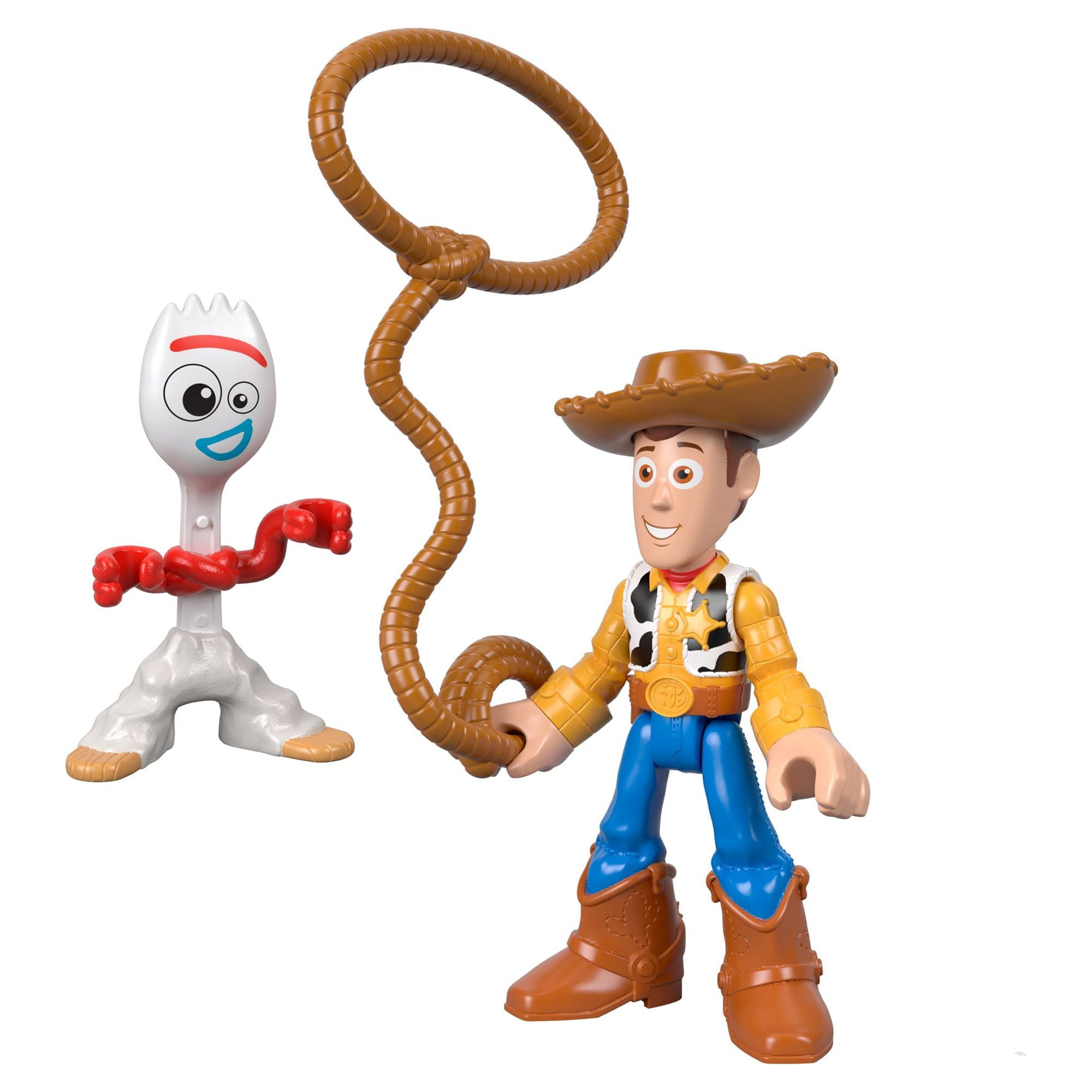 Imaginext Figures Featuring Disney Pixar Toy Story Forky & Woody