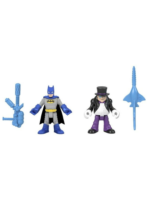 Imaginext Fisher-Price DC Super Friends Batman & The Penguin Action Figure Set