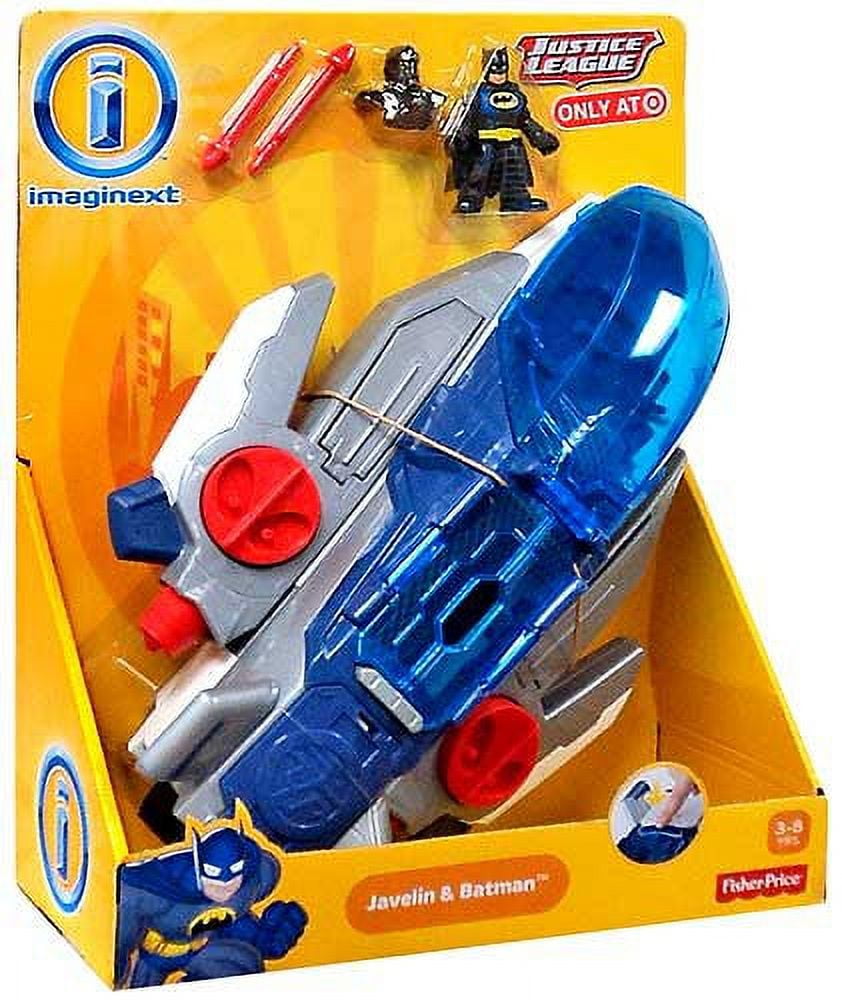 FisherPrice Imaginext Justice League Javelin & Batman Action Figure