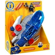 Imaginext Fisher-Price Justice League Javelin & Batman Action Figure Set, 5 Pieces