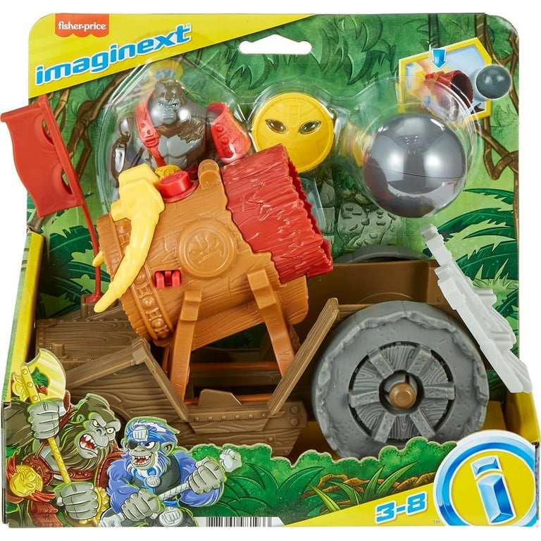 コンプレックス　カンファセット Imaginext Gorilla Cannon Action Toy Figure - Walmart.com