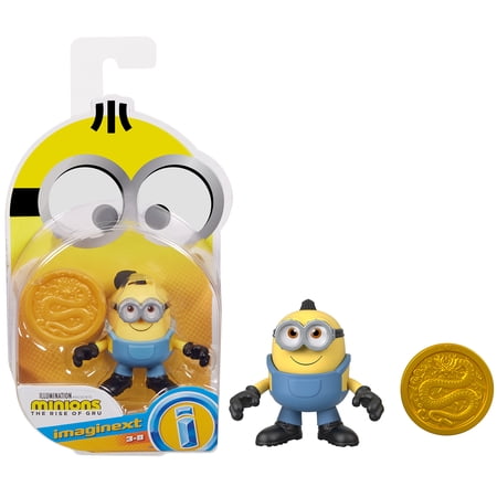 Imaginext Minions Otto & The Stone Of The Golden Dragon Figure Set