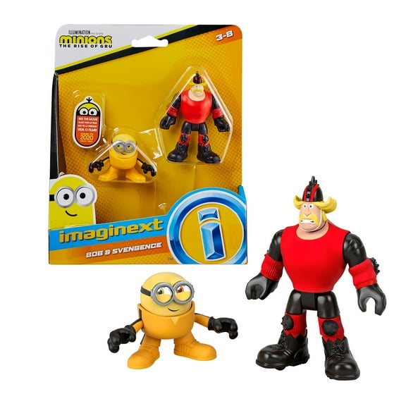 Imaginext Minions The Rise of Gru Bob & Svengence Figure Set