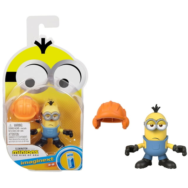 Imaginext Minions: The Rise of Gru Construction Kevin Figure Set ...