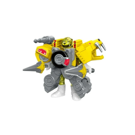 Imaginext Power Rangers Battle Armor Yellow Ranger