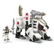 Imaginext Power Rangers White Ranger and Tiger Zord