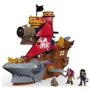 Imaginext Shark Bite Pirate Ship Playset