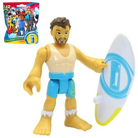 Imaginext Surfer Dude Blind Bag Series 12 Figure 2.5"