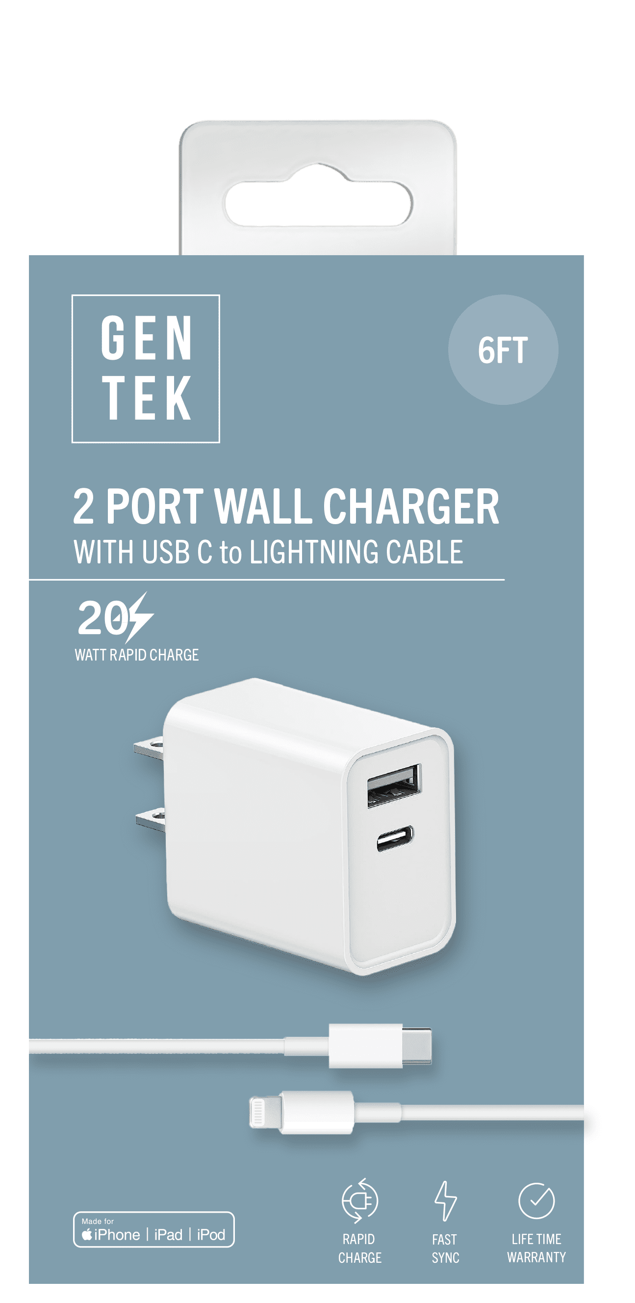 Imaging Wholesale 2 Port Wall Charger Typec To Iphone