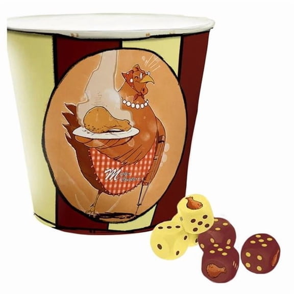 Imagining Games IGG0211 Chew Mother Cluckin Bucket of Dice