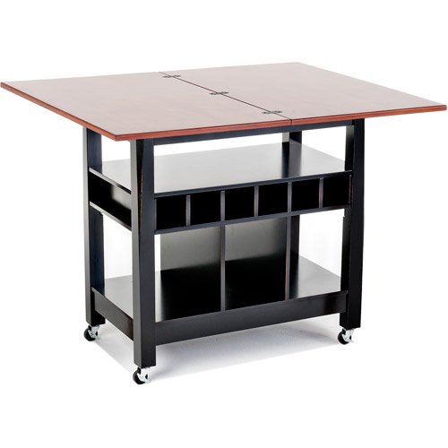 Imagio Home Perfect Fit Kitchen Cart, Bl