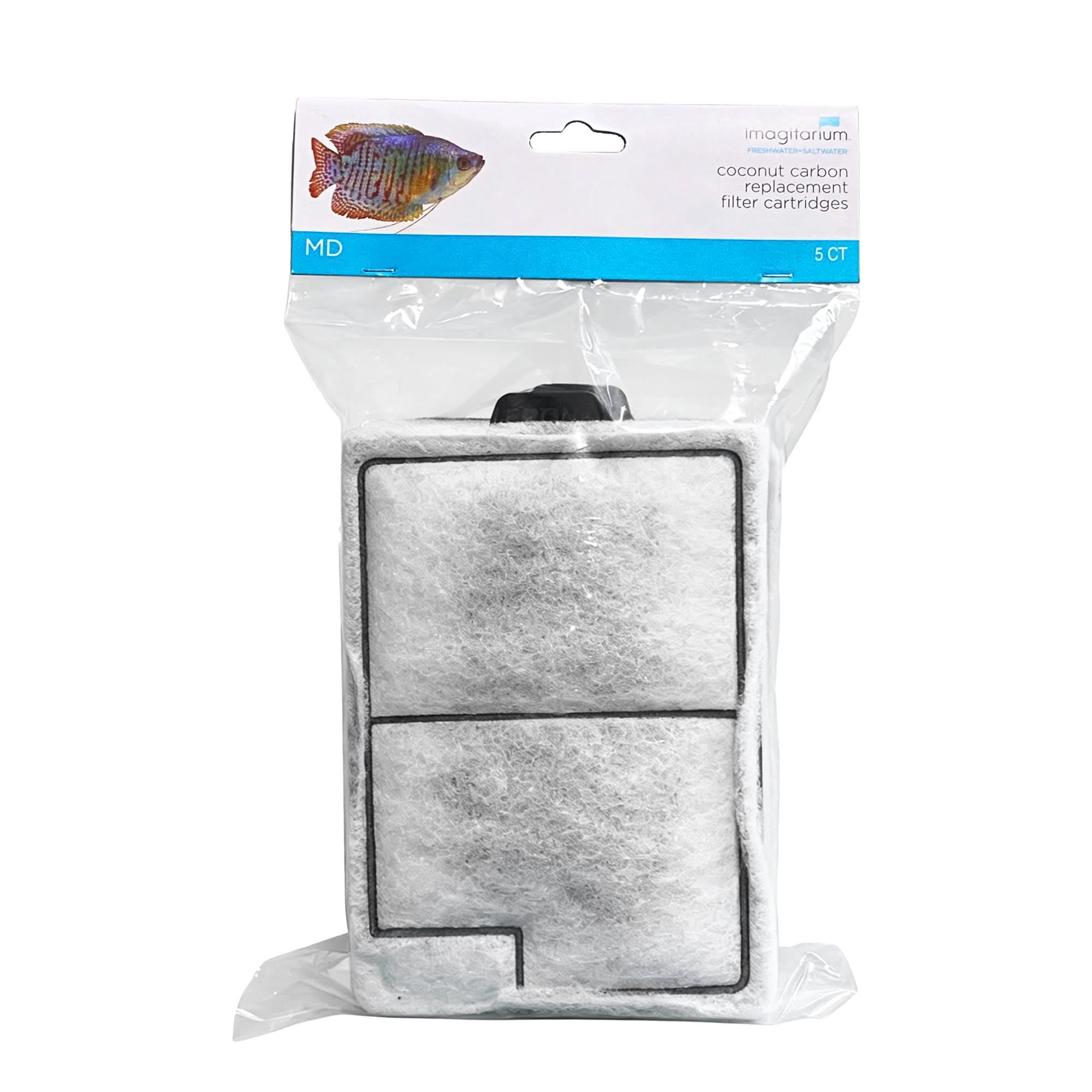 Imagitarium Medium Replacement Coconut Carbon Filter Cartridges Pack of 5