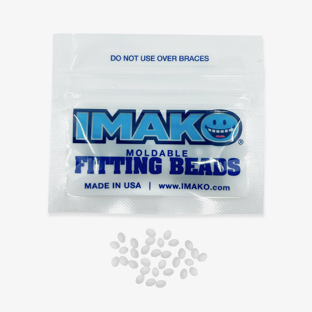 Imako Moldable Fitting Beads Use for Any Fake Teeth, Filling Missing