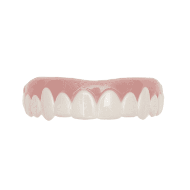 Imako Premium Cosmetic Teeth - 1 Pack - Large, Bleached White - Upper Veneers - Custom Fit at Home, DIY Smile Makeover, Made in USA