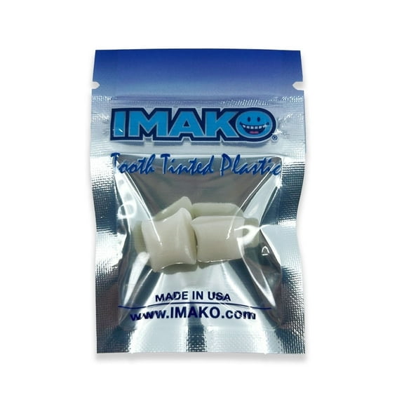 Imako Tooth Tinted Plastic - Natural Color - Made in USA