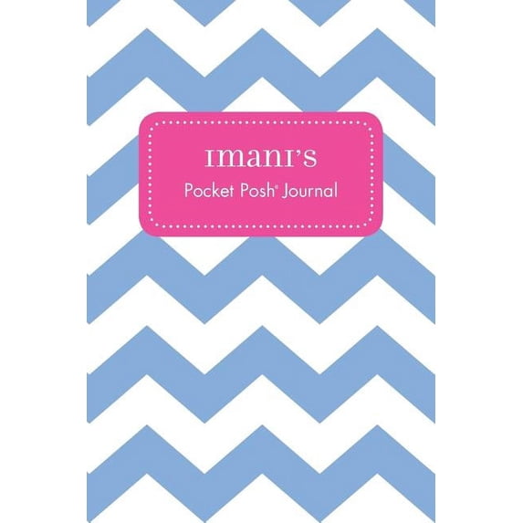 Imani's Pocket Posh Journal, Chevron, (Paperback)