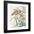 thumbnail image 1 of Imao Keinen 18x24 Black Modern Framed Museum Art Print Titled - No Kacho Gafu, Pl.42 (1891-1892), 1 of 5