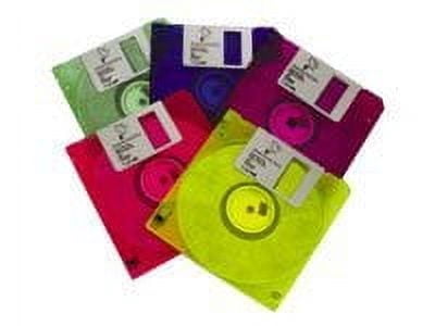 Imation - 10 x floppy disk - 1.44 MB - neon - sleeve