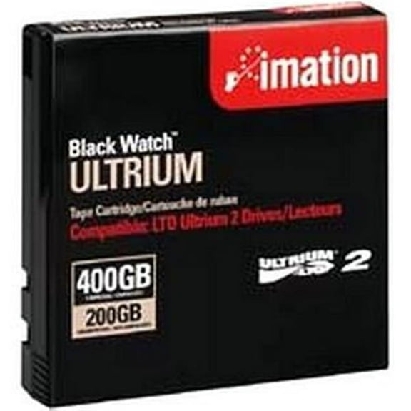 Imation BlackWatch Ultrium LTO-2 Data Cartridge Data Cartridge LTO Ultrium LTO-2 200 GB Native-400 GB Compressed