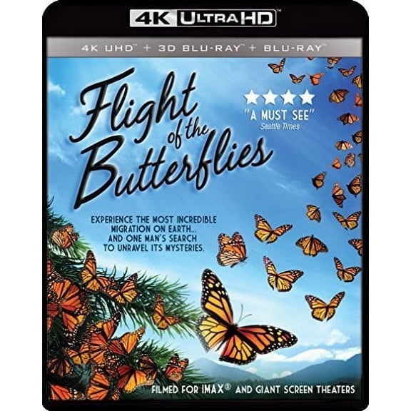 Imax: Flight of the Butterflies (4K Ultra HD + Blu-ray 3D), Shout Factory, Special Interests