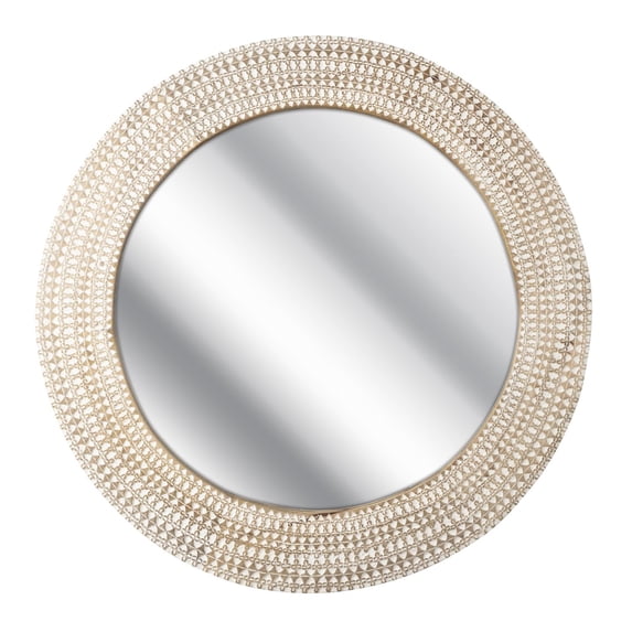 Imax Simbu Wall Mirror With Beige Finish 43000