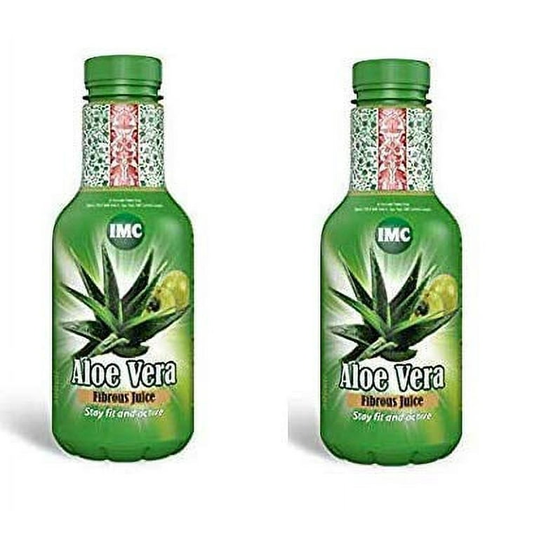 Imc Aloe Vera Fibrous Juice 500 Ml Pack Of 2 Walmart