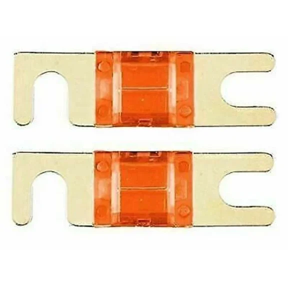 Imc Audio 25 Amp Mini Anl Fuse Gold For Car Audio Auto Marine Audio 2 Pack