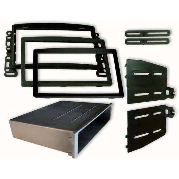 Imc Audio Chevrolet Malibu Dash Kit for Radio Install, Double or Single Din, 2004-2011