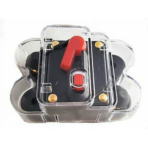 Imc Audio Covered Cb01/300 300 Amp 12V Dc Circuit Breaker Replace Fuse 300A 12Vdc Comes With Cover