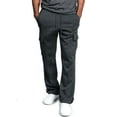 thumbnail image 1 of Imcute Men Jogger Heavy weight Fleece Cargo Pocket Sweatpants, 1 of 4