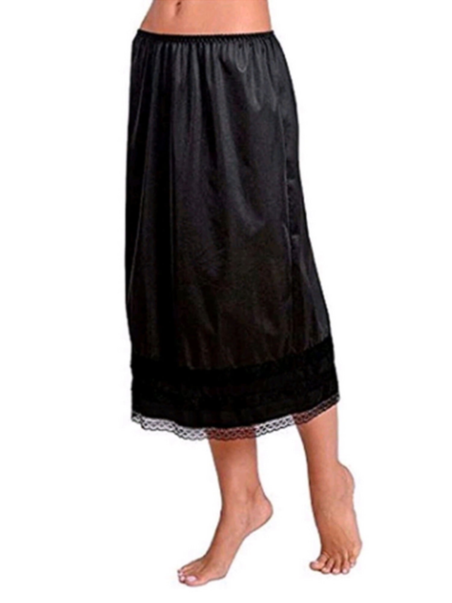 QRIC High Waist Half Slips for Women Under Dresses Shapewear Tummy Control  Slip Dress Seamless Bodyshaper Slimming Skirt - Single Pack