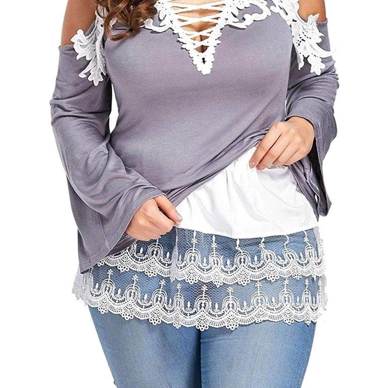 Women's Lace Shirt Extender