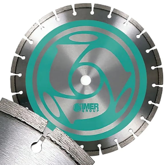 Imer 14 In Concrete Turbo Blade With Gullets