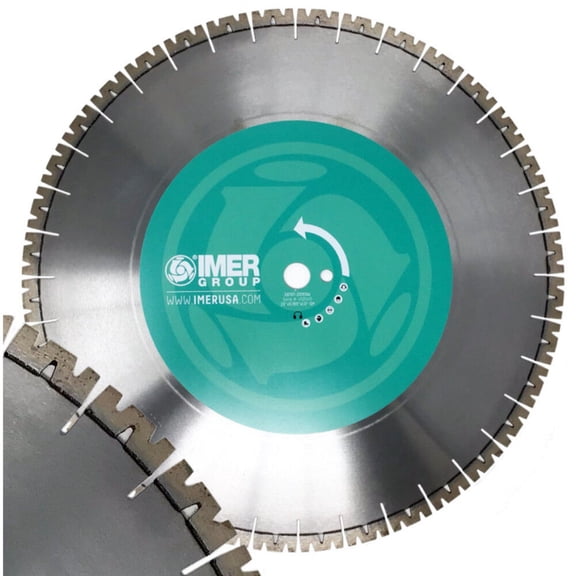 Imer Sb707 14 Inch Segmented Rim Diamond Blade For Stone