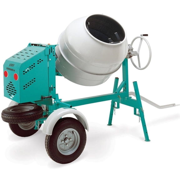 Imer Workman Ii 250 9 Cu-Ft. 5.5Hp Honda Gx160 Towable Multi-Mixer