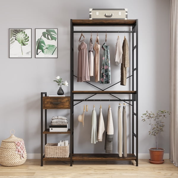 Imere Independent wardrobe manager, clothes rack, multiple storage