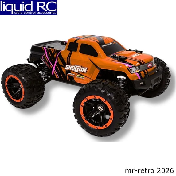 Imex Model Company Inc 19010-ORANGE Shogun 1/16th Scale Brushed RTR 4WD Monster Truck Orange