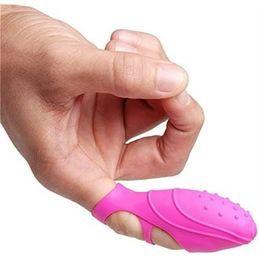 Imimi G Spot Finger Vibrator for Women, Stimulator Soft Silicone Finger Sleeve Shape Vibrator Vibrant Sex Toy Massager for Woman
