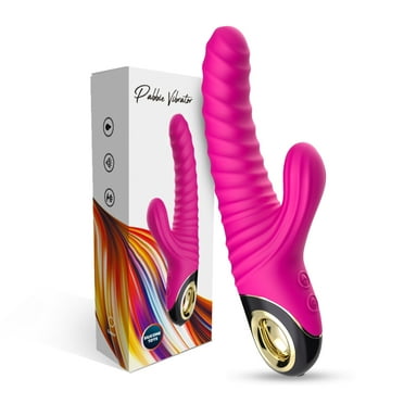 Imimi G-spot Dildo Rabbit vibrator for Women Pleasure  Clitorals Stimulator Adult Sex Toys with 9 Vibrating Modes for Women(Rose Red)