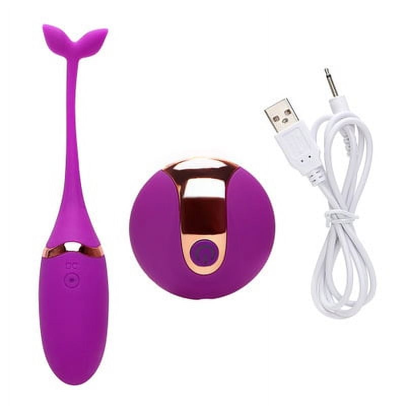 Imimi Little whale Vibrating Egg for Female 10 Frequency Vibrations & Wireless Remote Control Usb Charging Waterproof Masturbation Device