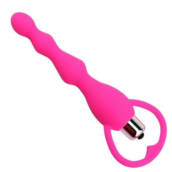 Imimi Multi-Speed Anal Silicone Vibrator，Quadruple Bead Vibrator