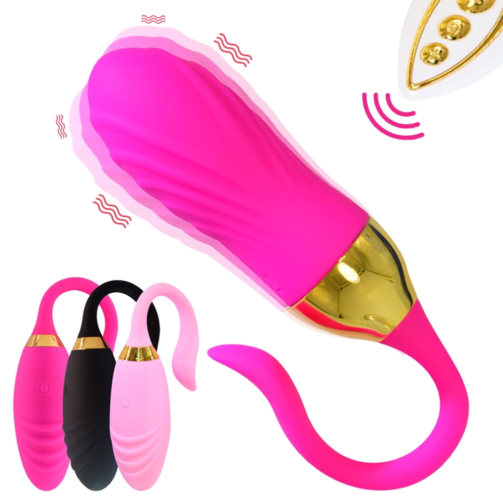 Imimi Panties Wireless Remote Control Vibrator Vibrating Eggs Wearable  Balls Vibrator G Spot Clitoris Massager Adult Sex toy for Women(RoseRed)