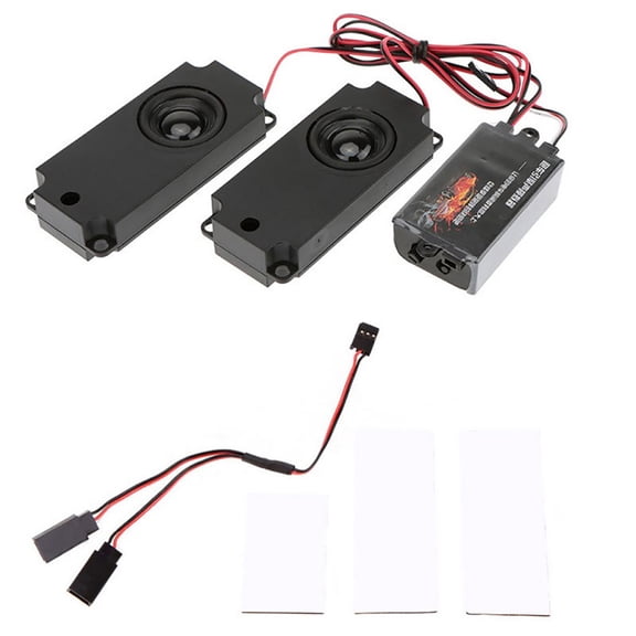 RC Car Engine Sound Simulator Module System Set for 1/10 RC Car Vehicle Model TAPDRA Spare Part