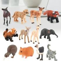 Imitation Animal Delicate Lifelike Cognitive-enhancing Simulated Zoo Animal Figurine for Kids