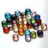 Imitation Austrian Crystal Beads Grade AAA K9 Glass Faceted Flat Round 8x5mm Hole: 0.9~1mm Mixed Color