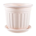 thumbnail image 1 of Imitation Ceramic Flower Pot, Durable Breathable Rhizome Controlling Flower Pot, for Yard, Garden, Indoor or Outdoor Use, Pink, 1 of 6
