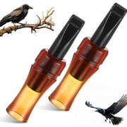 Imitation Crow Bird Whistle, Crow Call Decoy to Attract Crows, Crow Caller to Attract Crows, Portable Crow Bird Whistle with Realistic Sound to Attract Crows Imitation Bird Entrapping Whistle