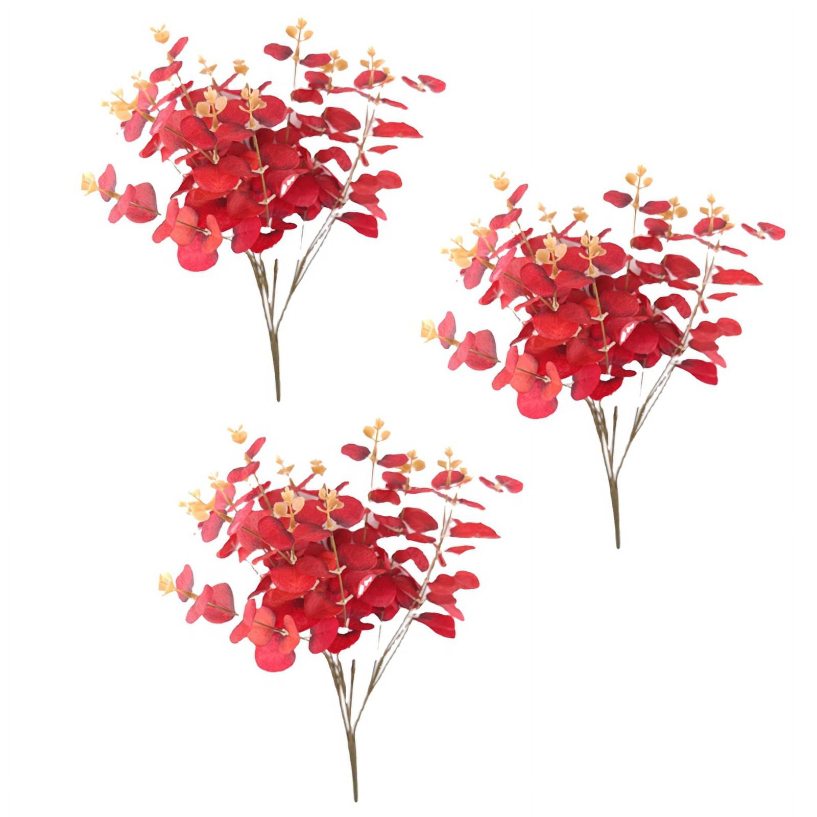 Imitation Eucalyptus Put Bundle Money Leaf Decoration Bouquet Home Office Farmhouse Wedding Table Centerpieces Decor